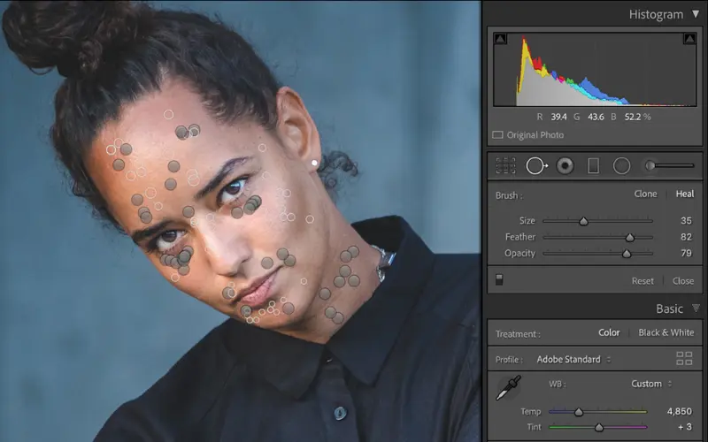 Understanding Lightroom’s Skin Smoothing Tools