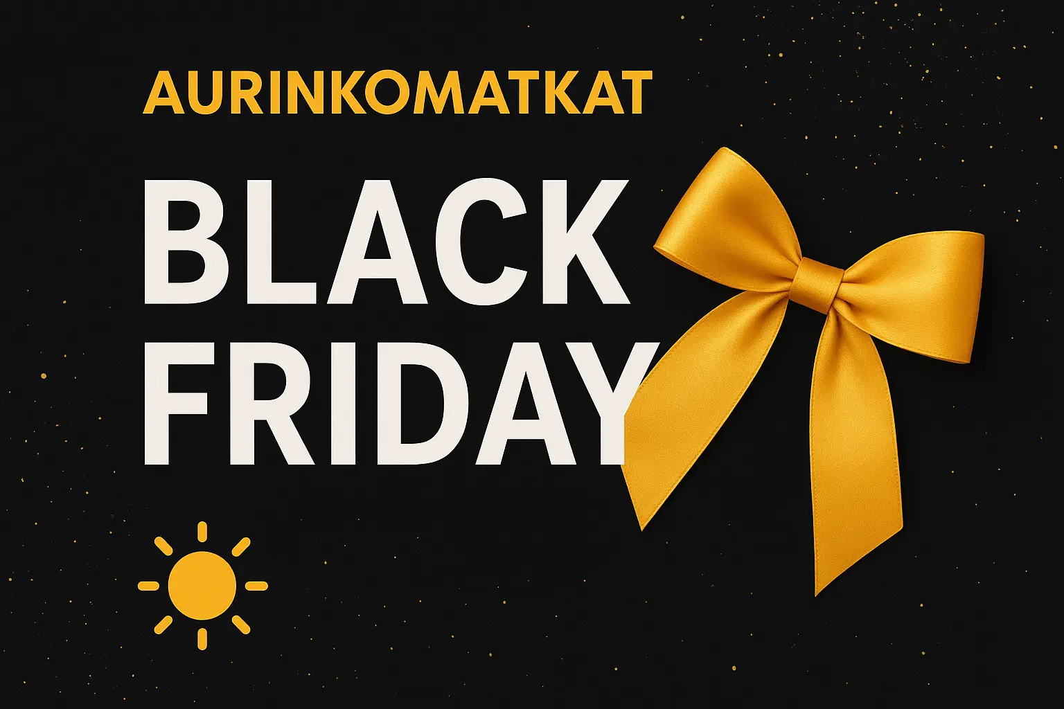 Aurinkomatkat Black Friday