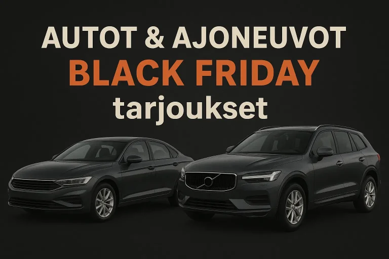 Autot & Ajoneuvot Black Friday tarjouksey