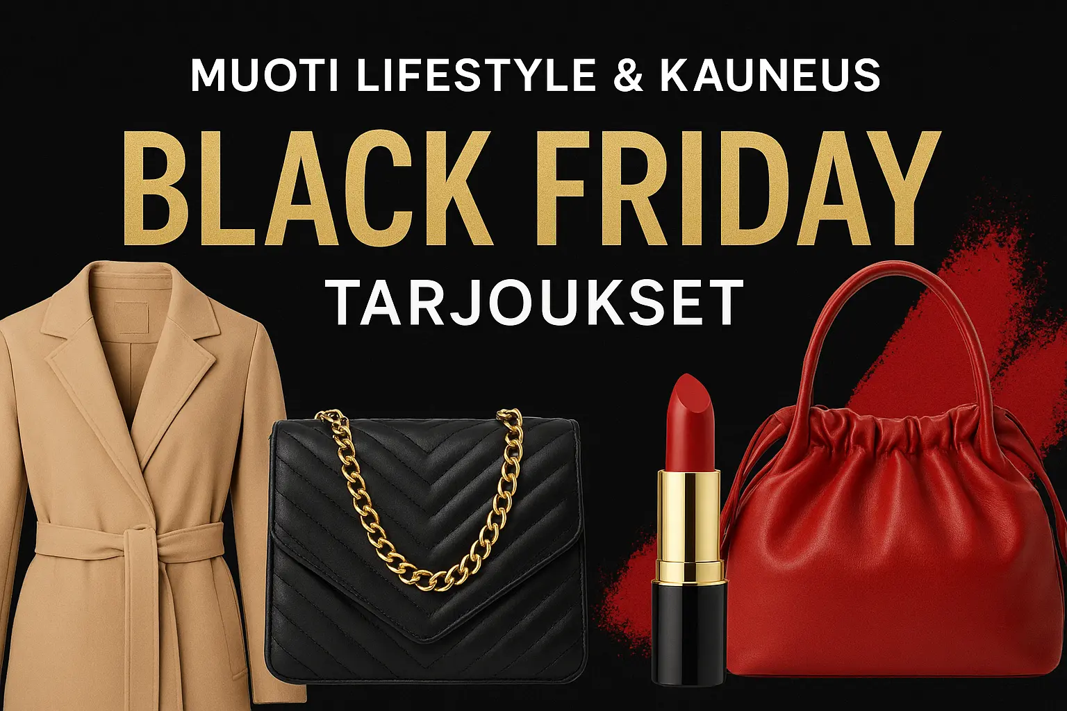 Muoti Lifestyle & Kauneus Black Friday Tarjoukset